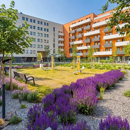 Apartment Brzoskwiniowa 4 Urban Garden By Solarento Wroclaw